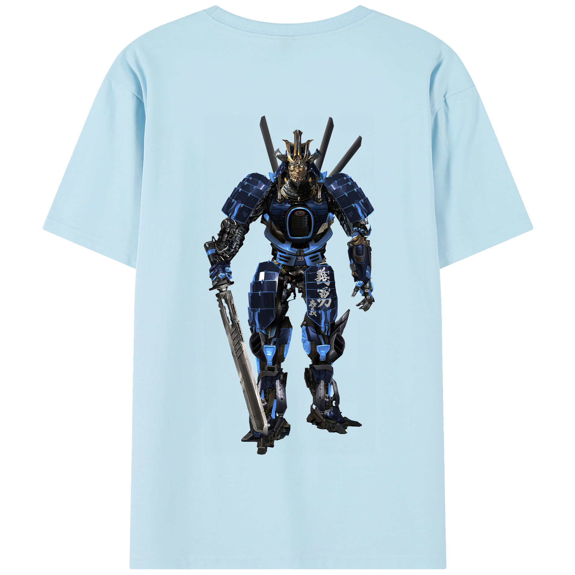 （画像用） Transformers トランスフォーマー 綿100％半袖Tシャツ（背面プリント）